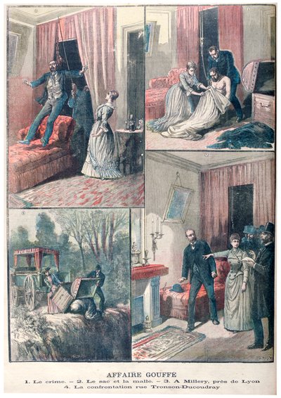 Das Gouffe-Mysterium, 1890 von Henri Meyer