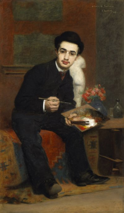 Henri de Toulouse-Lautrec, 1883 von Henri Rachou