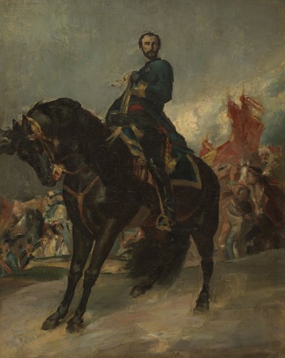 General Juan Prim (1814-1870) von Henri Regnault