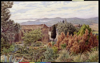 Landschaft. Zeichnung von Henri RIVIERE (1864-1951) von Henri Rivière