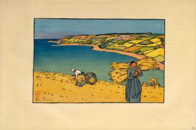 Die Bucht von Launay (Loguivy) von Henri Rivière