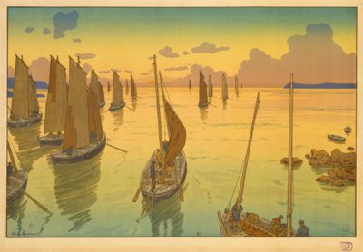 Der Sonnenuntergang von Henri Rivière