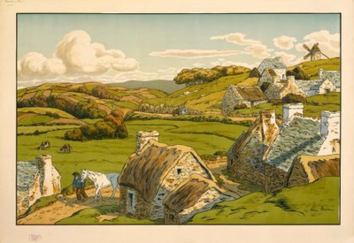 Das Dorf von Henri Rivière