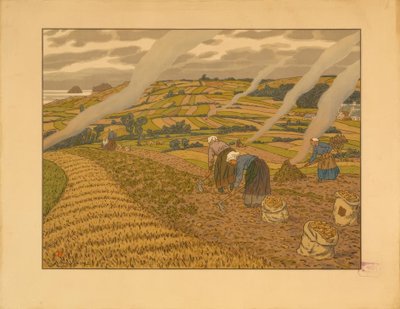 Die Feldarbeit von Henri Rivière
