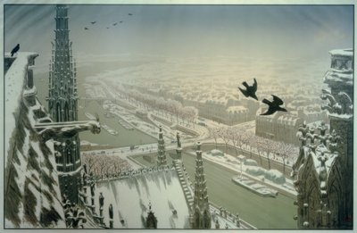 Von den Türmen von Notre-Dame von Henri Rivière