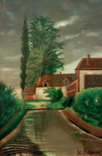 Die Wassermühle von Henri Rousseau