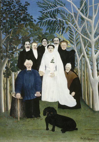Die Hochzeitsfeier von Henri Rousseau