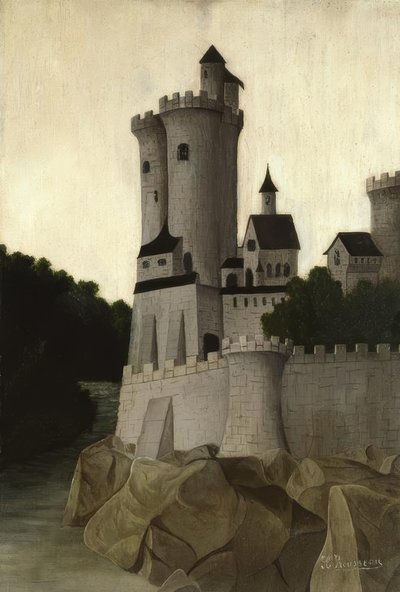 Eine Zitadelle von Henri Rousseau