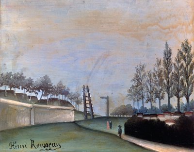 Blick auf Vanves von Henri Rousseau