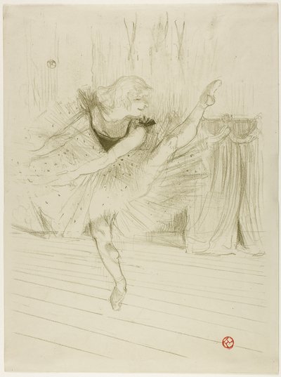 Miss Ida Heath, englische Tänzerin von Henri de Toulouse Lautrec