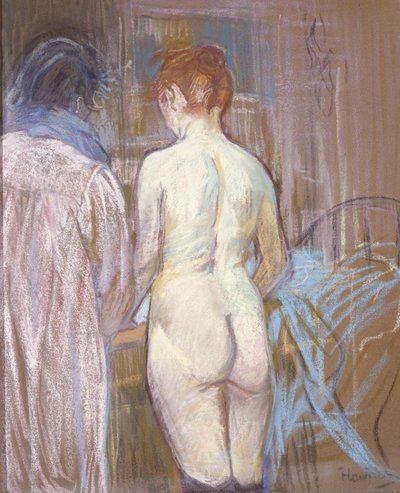 Prostituierte, ca. 1893-1895 von Henri de Toulouse Lautrec