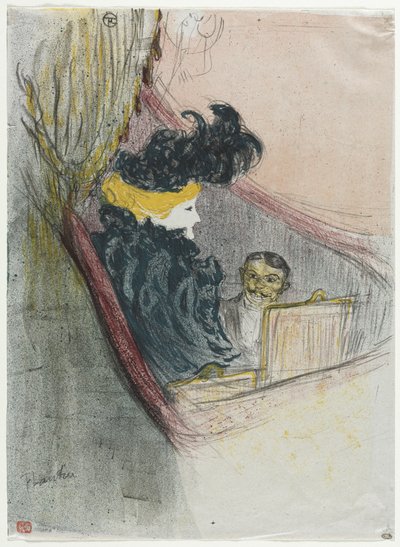 Ein fürstliches Idyll, Clara Ward von Henri de Toulouse Lautrec