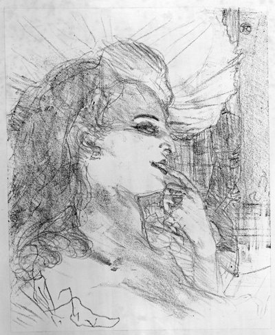 Anna Held, 1898 von Henri de Toulouse Lautrec