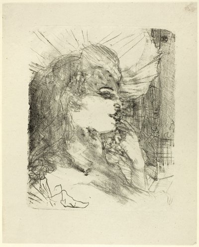 Anna Held, aus Treize Lithographies von Henri de Toulouse Lautrec