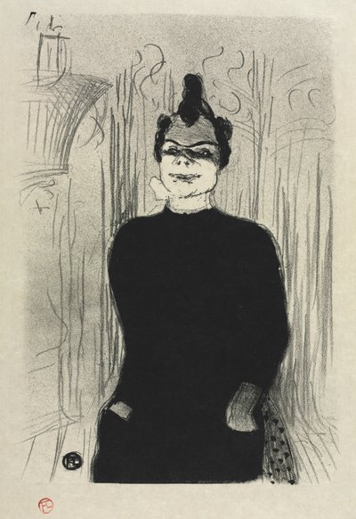 An der Gaieté Rochechouart: Nicolle von Henri de Toulouse Lautrec