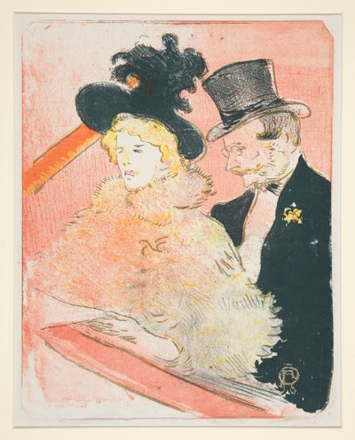 Beim Konzert von Henri de Toulouse Lautrec