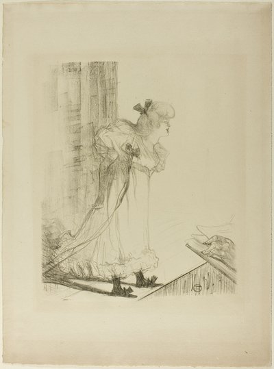 Kabarettsängerin von Henri de Toulouse Lautrec