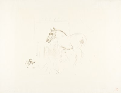 Calmèses kleines Pony von Henri de Toulouse Lautrec