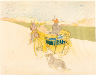 Landausflug von Henri de Toulouse Lautrec