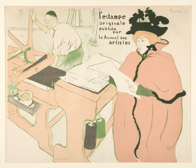 Umschlag von von Henri de Toulouse Lautrec