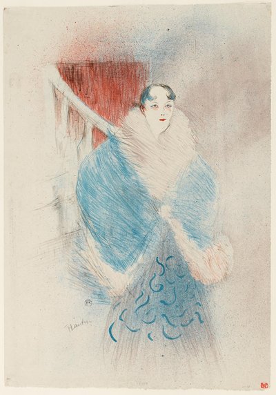 Elsa, genannt die Wienerin von Henri de Toulouse Lautrec