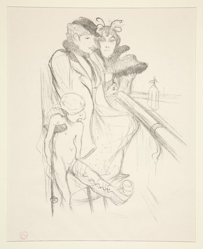Eros besiegt von Henri de Toulouse Lautrec