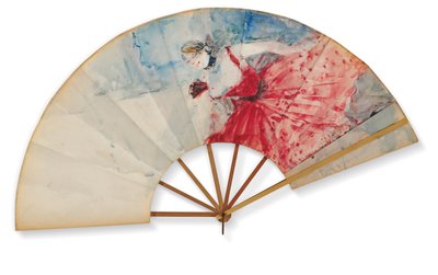 Eventail, ca. 1892 von Henri de Toulouse Lautrec