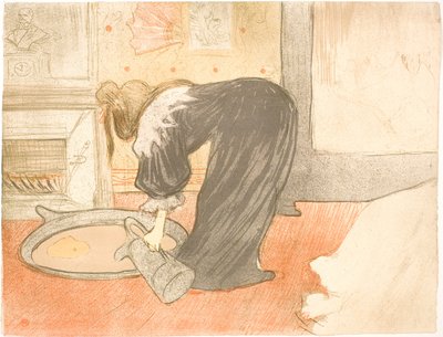Frau in der Wanne von Henri de Toulouse Lautrec