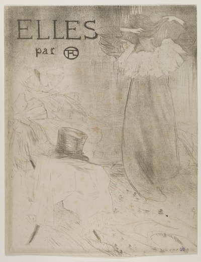 Frontispiz für Elles von Henri de Toulouse Lautrec