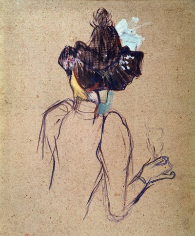 Jane Avril von Henri de Toulouse Lautrec