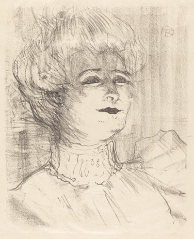 Jeanne Hading, 1896 von Henri de Toulouse Lautrec