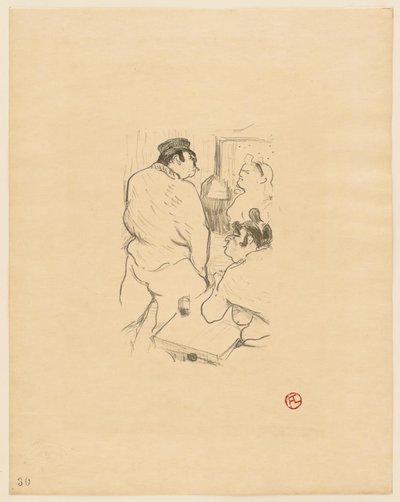 Der Schrecken von Grenelle von Henri de Toulouse Lautrec