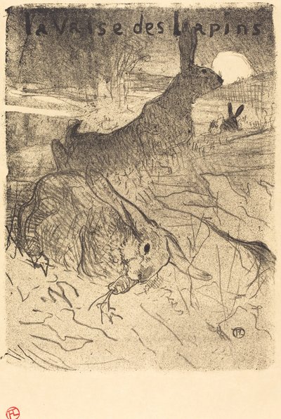 Der Walzer der Kaninchen von Henri de Toulouse Lautrec