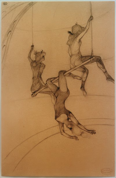 Das fliegende Trapez von Henri de Toulouse Lautrec