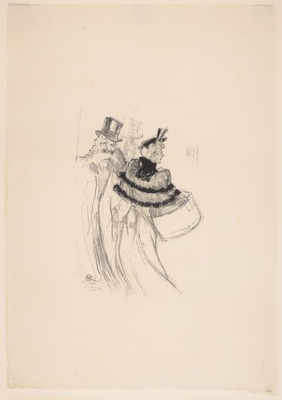 Die alten Herren von Henri de Toulouse Lautrec