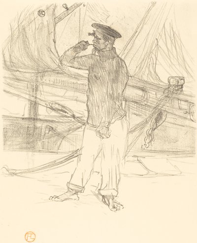 Der Hering von Henri de Toulouse Lautrec