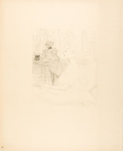 Mademoiselle Leconte von Henri de Toulouse Lautrec