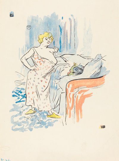 Mann und Frau von Henri de Toulouse Lautrec