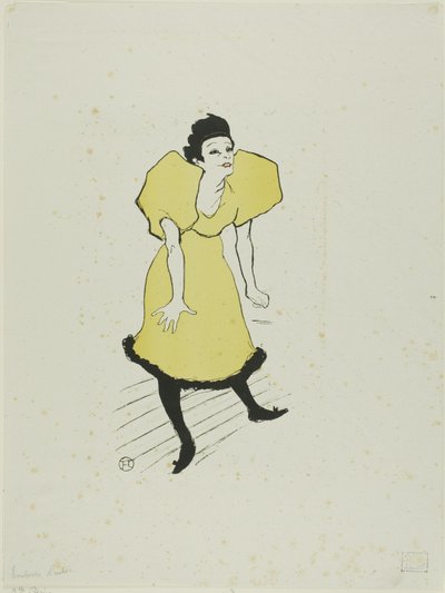 Fräulein Polaire von Henri de Toulouse Lautrec