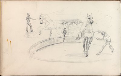 Skizzenbuch, 1880 von Henri de Toulouse Lautrec