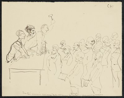 Untergang, 1881 von Henri de Toulouse Lautrec