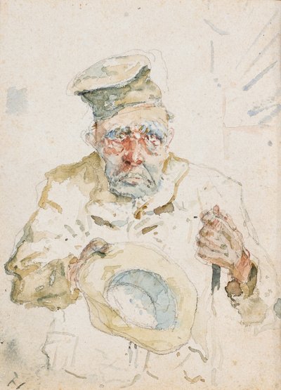 Der Bettler von Albi, ca. 1880 von Henri de Toulouse Lautrec