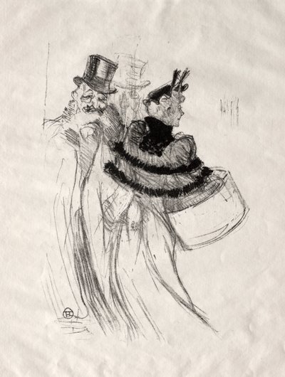Die alten Herren, 1894 von Henri de Toulouse Lautrec