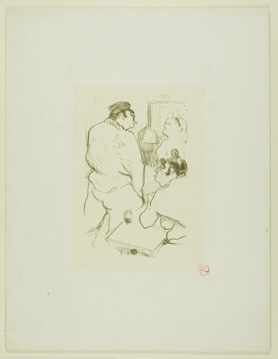 Der Schrecken von Grenelle von Henri de Toulouse Lautrec