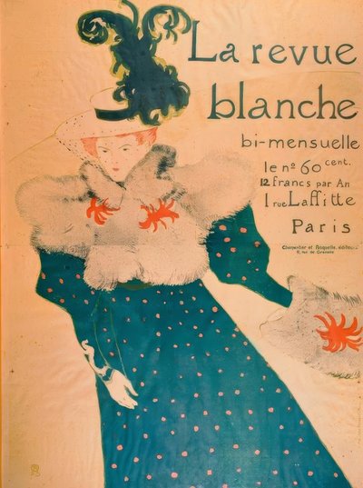 La Revue Blanche von Henri de Toulouse Lautrec
