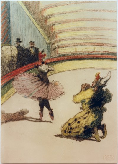 Teppicharbeit von Henri de Toulouse Lautrec