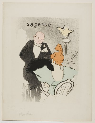 Weisheit von Henri de Toulouse Lautrec
