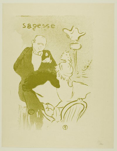 Weisheit von Henri de Toulouse Lautrec