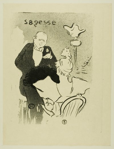 Weisheit von Henri de Toulouse Lautrec