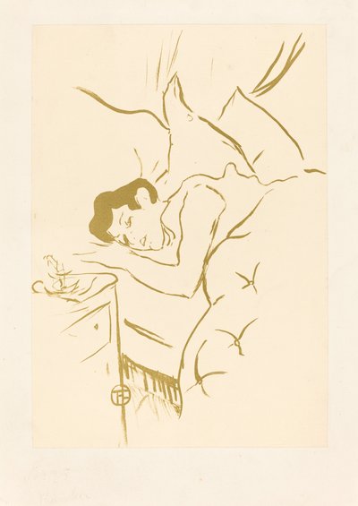 Dein Mund (Ta bouche) von Henri de Toulouse Lautrec